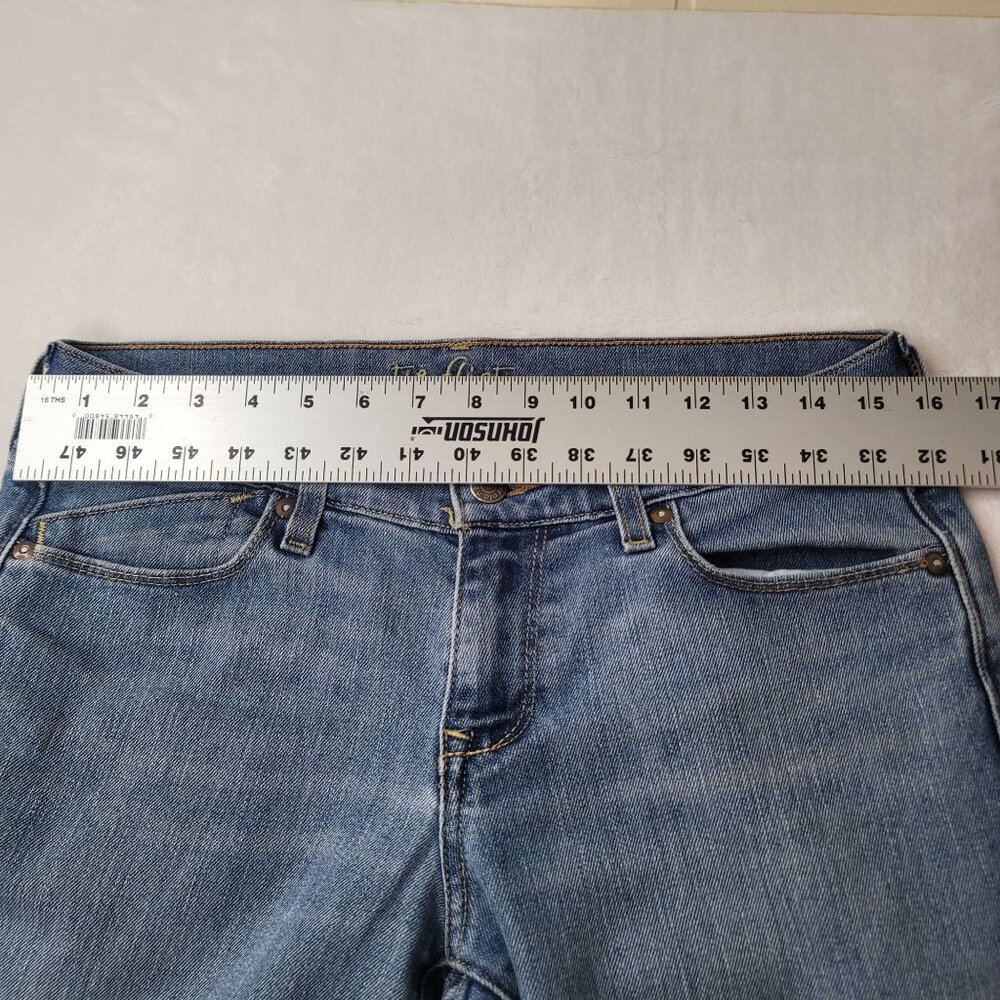 Old Navy The Flirt Women' Blue Medium Wash Bootcut Denim Jean Size 6 Short SP 08 - Picture 6 of 12